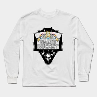 Death Skull Logo Design Long Sleeve T-Shirt